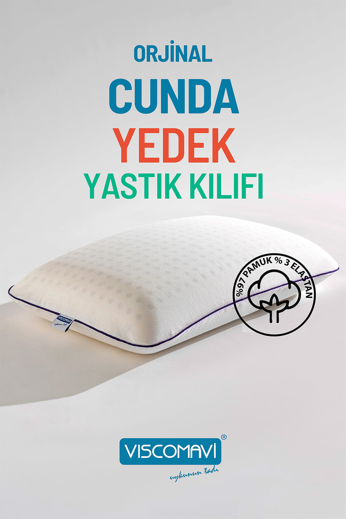 Cunda Yastık Kılıfı - Viscomavi