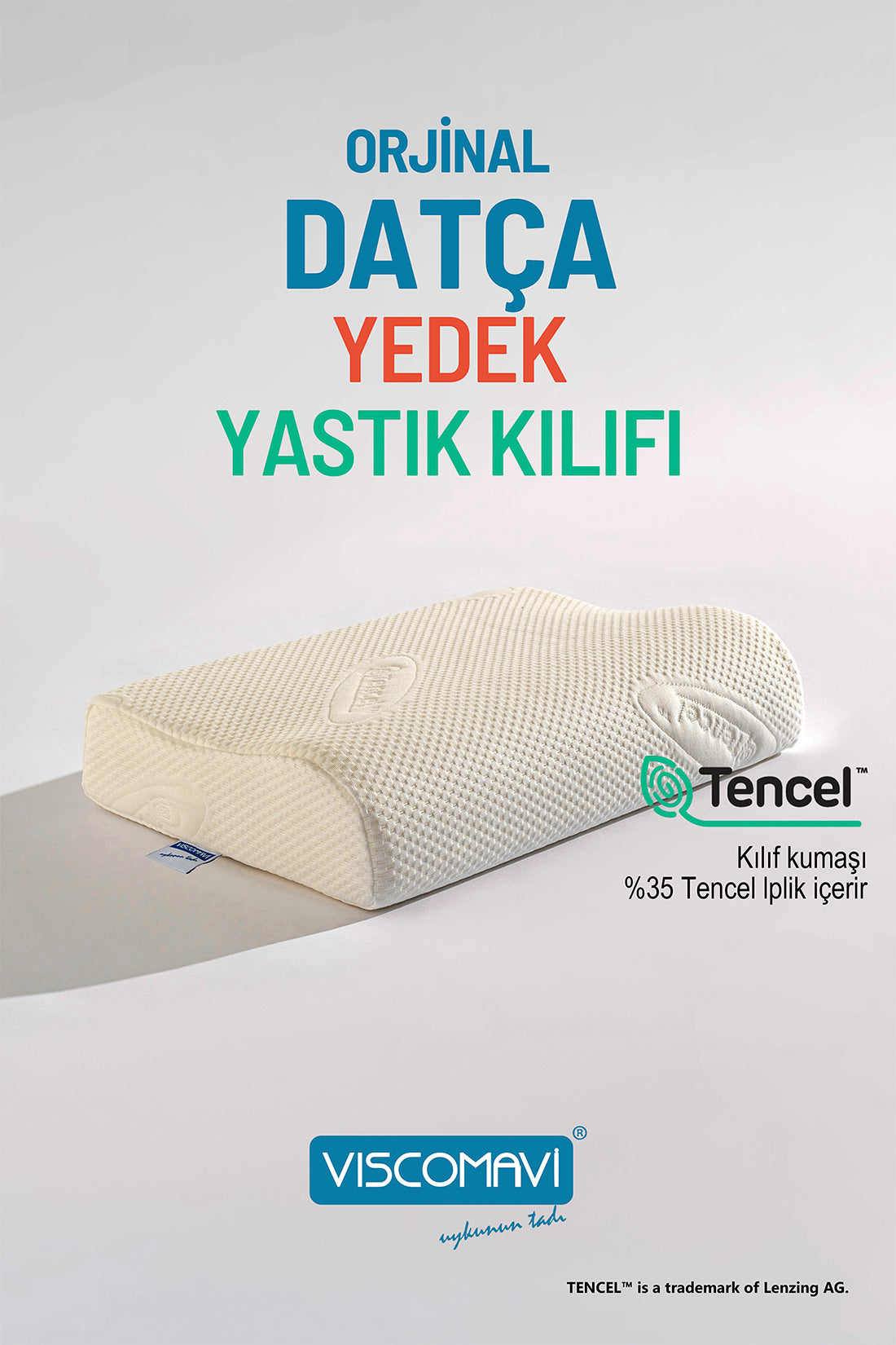 Datça Yedek Yastık Kılıfı - Viscomavi