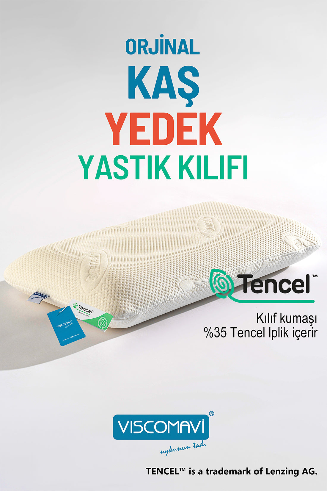 Kaş Yastık Kılıfı - Viscomavi