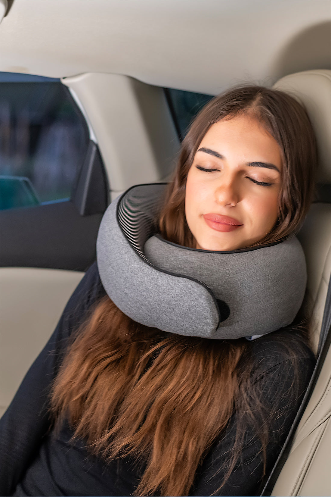 SpiraLuxe - Viscomavi Ortopedik Visco Seyahat Yastığı