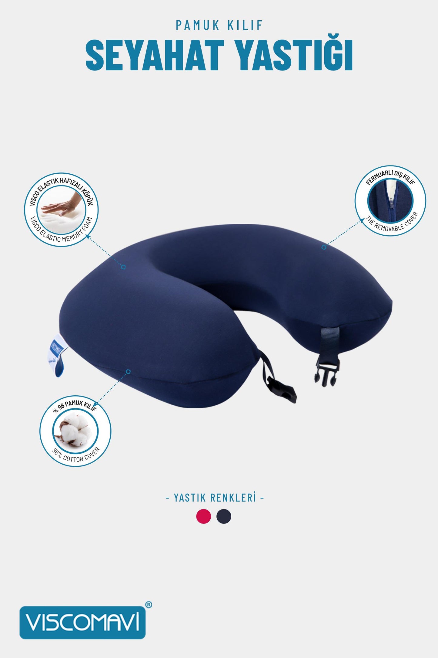 Eko Seyahat Yastığı - Viscomavi