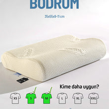 Bodrum Visco Yastık – Ortopedik Boyun Destekli - Viscomavi
