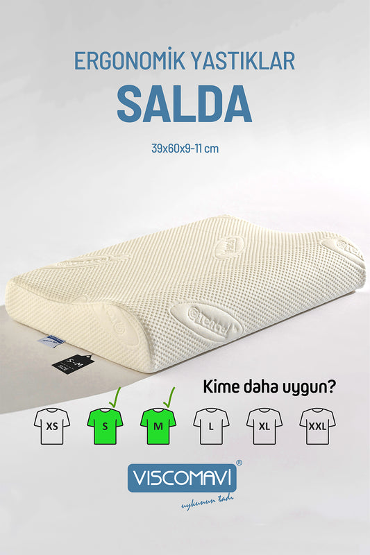Salda Visco Yastık – Ortopedik Boyun Destekli - Viscomavi